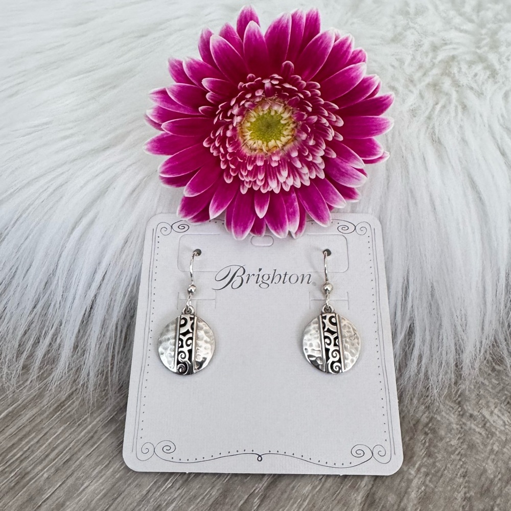 Brighton Mingle Disc French Wire Earrings - Picture 3 of 3